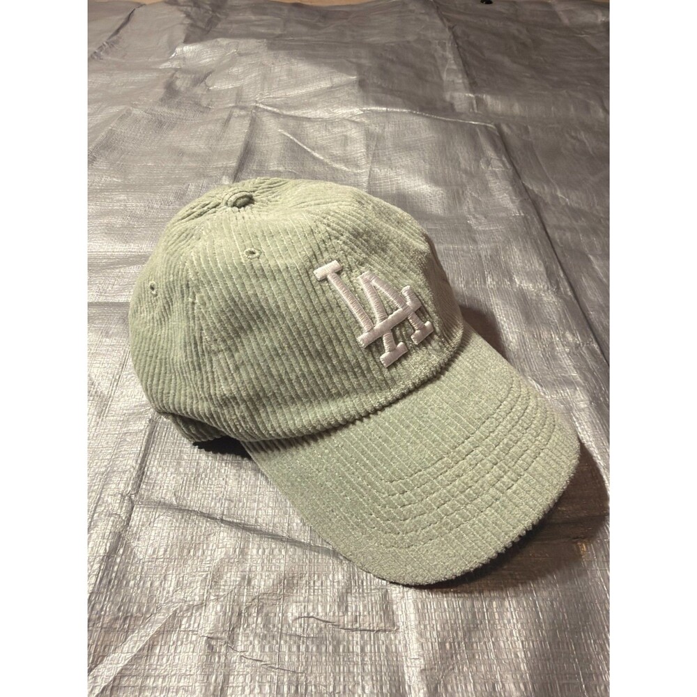 Los Angeles Dodgers 47 Brand Corduroy Hat Cap Mint Sage Green Strapback MLB